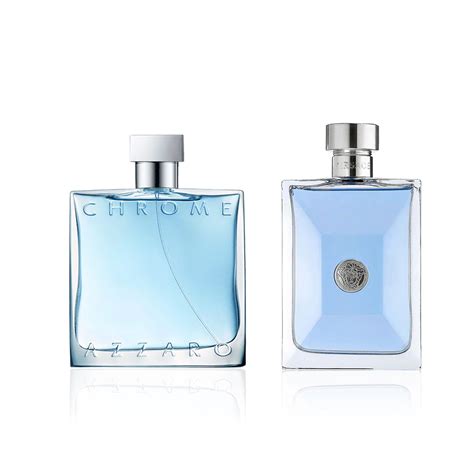 azzaro chrome vs versace pour homme 